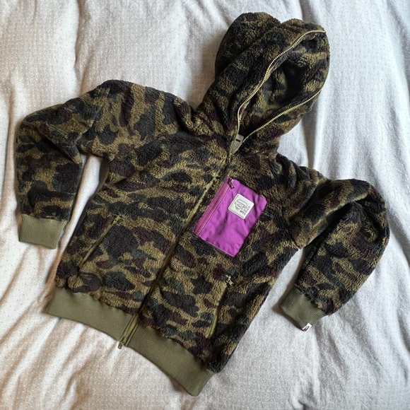 A Bathing Ape - 1st Camo Boa Wide Full Zip Hoodie Mens Style - Picture 14 of 16